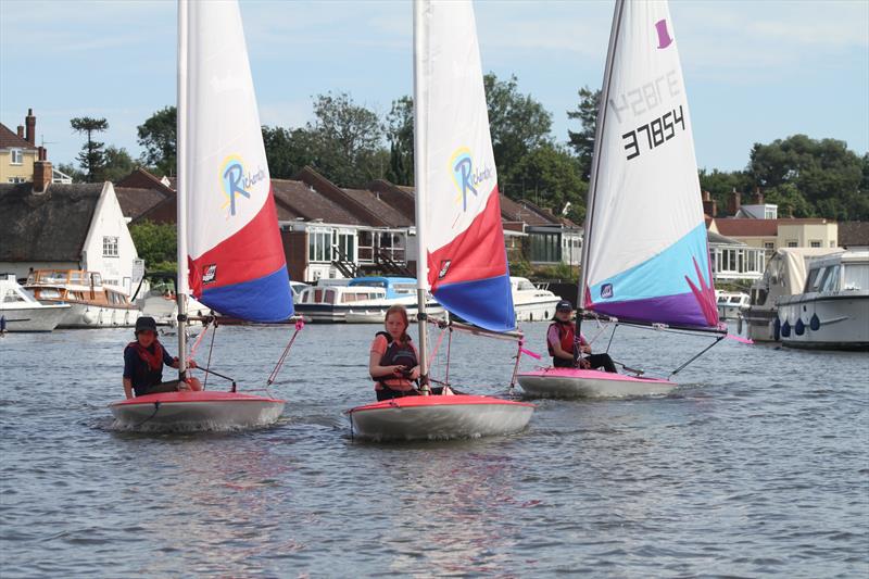 Eastern Area Topper Travellers at Horning - Silver fleet photo copyright Brett Martin taken at Horning Sailing Club and featuring the Topper class