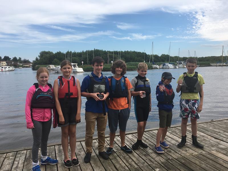 Eastern Area Topper Travellers at Horning - Silver fleet photo copyright H Hancock taken at Horning Sailing Club and featuring the Topper class