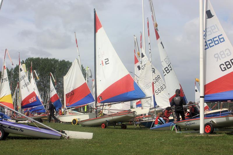 NSSA Youth National Sailing Regatta 2017 photo copyright Ali Butler taken at Grafham Water Sailing Club and featuring the Topper class