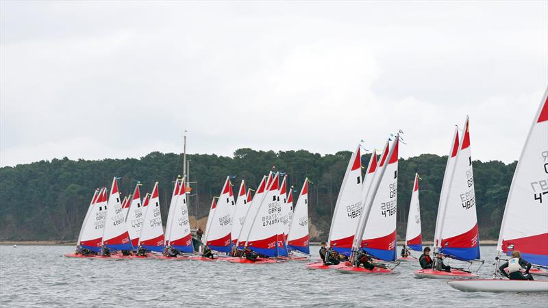 Topper GJW Direct National Series 1 at Poole photo copyright Mike Millard taken at Poole Yacht Club and featuring the Topper class