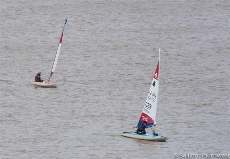 Portishead Channel Chop Pursuit Race photo copyright Sailing Southwest taken at Portishead Yacht & Sailing Club and featuring the Topper class