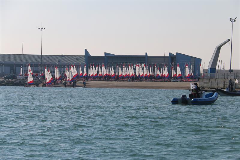 Topper Winter Championships at the WPNSA photo copyright Andrew Peaty taken at Weymouth & Portland Sailing Academy and featuring the Topper class