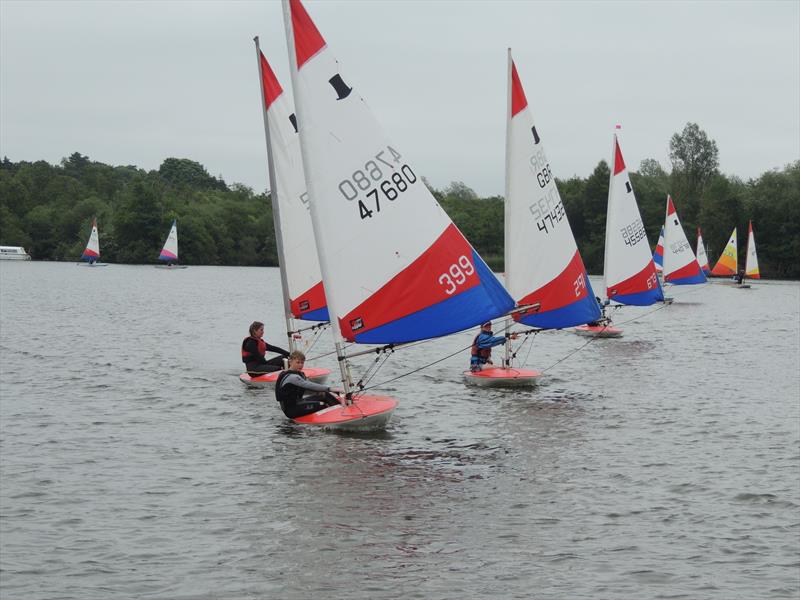 Topper Eastern Travellers at Horning photo copyright Robert Hancock taken at Horning Sailing Club and featuring the Topper class