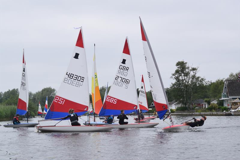 Topper Eastern Travellers at Horning photo copyright Holly Hancock taken at Horning Sailing Club and featuring the Topper class