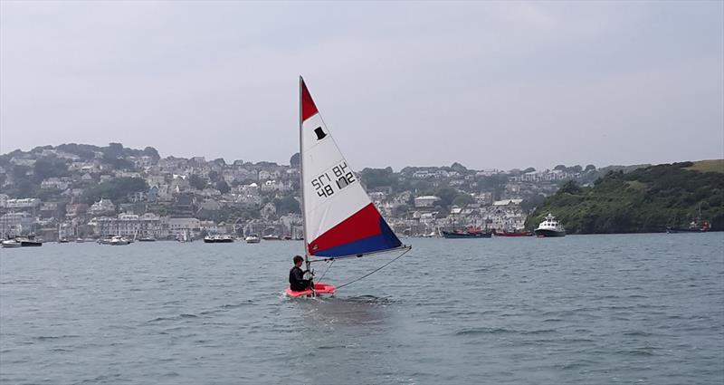 Salcombe Yacht Club Summer Series Race 1 photo copyright Reg Rew taken at Salcombe Yacht Club and featuring the Topper class