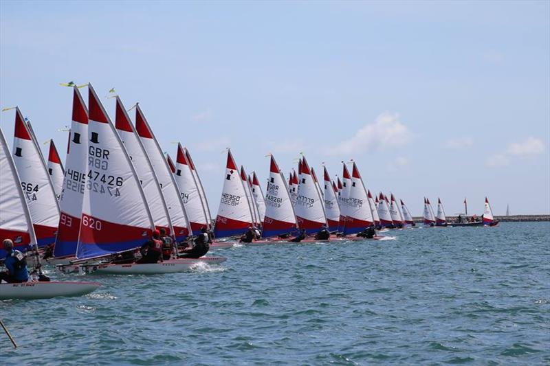 GJW Direct Topper Nationals at the WPNSA photo copyright Jan Keenan taken at Weymouth & Portland Sailing Academy and featuring the Topper class