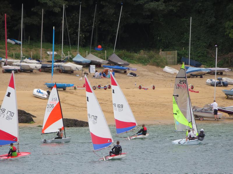 Salcombe Yacht Club Autumn Series Day 2 photo copyright Malcolm Mackley taken at Salcombe Yacht Club and featuring the Topper class