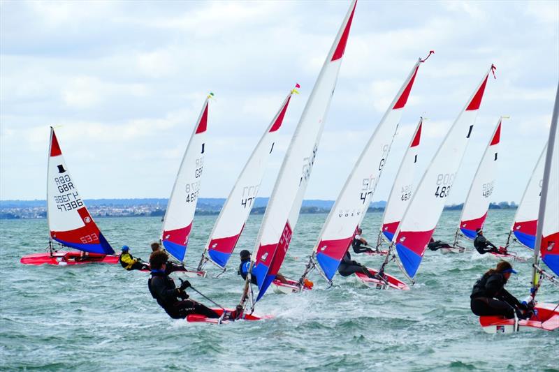 Topper GJW Direct National Series Round 1 photo copyright Mark Pressdee taken at Marconi Sailing Club and featuring the Topper class