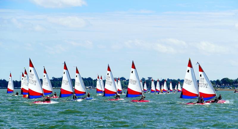 Topper GJW Direct National Series Round 1 photo copyright Mark Pressdee taken at Marconi Sailing Club and featuring the Topper class