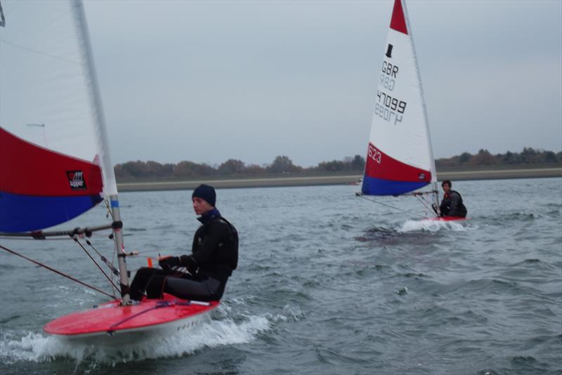 Introduction to race coaching course at Queen Mary photo copyright Graham Evans taken at Queen Mary Sailing Club and featuring the Topper class