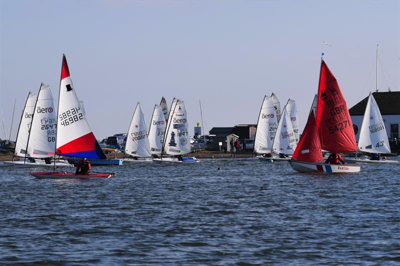 Highcliffe Sailing Club Icicle Series day 2 - photo © Melanie Blackman