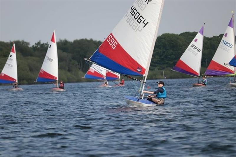 Toppers out at Chase SC photo copyright Chase SC taken at Chase Sailing Club and featuring the Topper class