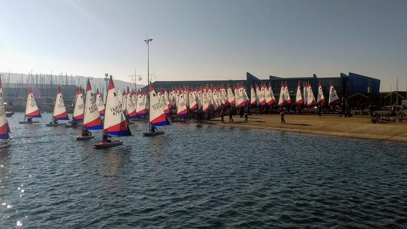 GJW Direct Topper National Series at the WPNSA photo copyright Chris Woodard taken at Weymouth & Portland Sailing Academy and featuring the Topper class