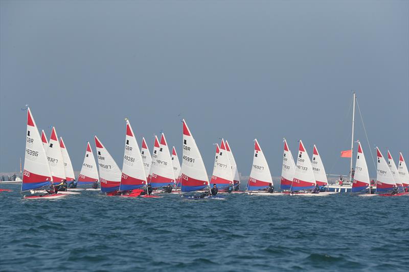 GJW Direct Topper National Series at the WPNSA photo copyright Peter Newton taken at Weymouth & Portland Sailing Academy and featuring the Topper class