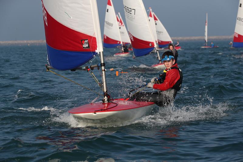 GJW Direct Topper National Series at the WPNSA photo copyright Peter Newton taken at Weymouth & Portland Sailing Academy and featuring the Topper class