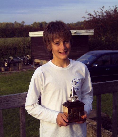 James Parker-Mowbray wins Gloucestershire Schools regatta photo copyright Dave Harris taken at Severn Sailing Club and featuring the Topper class