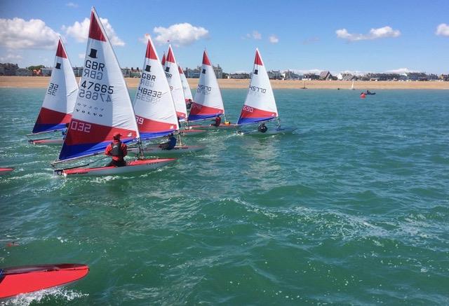 London & South East Rooster Topper Traveller at Downs SC photo copyright Martyn Styles taken at Downs Sailing Club and featuring the Topper class