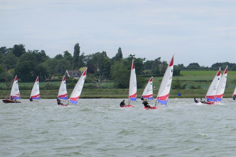 Waldringfield Topper Open photo copyright Jules Rains taken at Waldringfield Sailing Club and featuring the Topper class