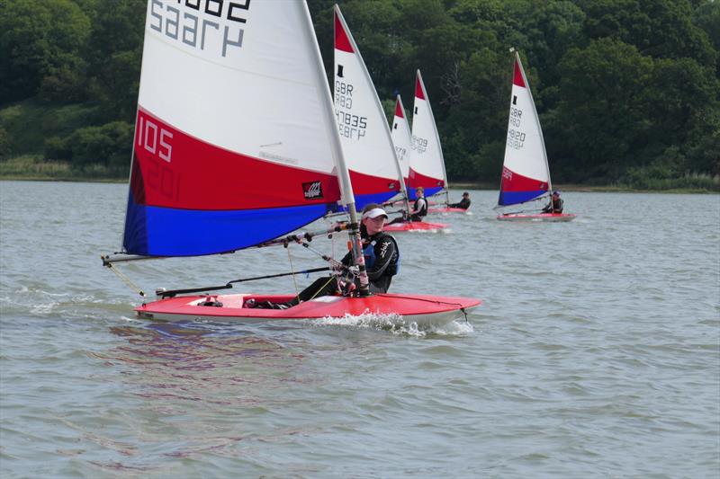 Waldringfield Topper Open photo copyright Jules Rains taken at Waldringfield Sailing Club and featuring the Topper class