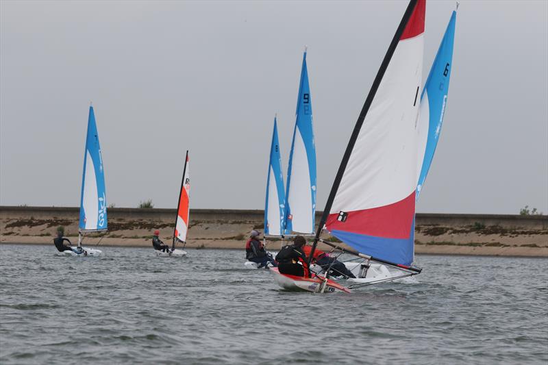 RYA North East Youth Racing Series at Covenham photo copyright Fiona Spence taken at Covenham Sailing Club and featuring the Topper class