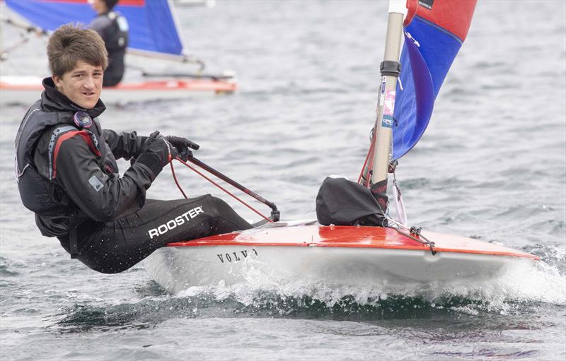 Ben Pailing wins the Topper Midland Championship at Notts County photo copyright David Eberlin taken at Notts County Sailing Club and featuring the Topper class