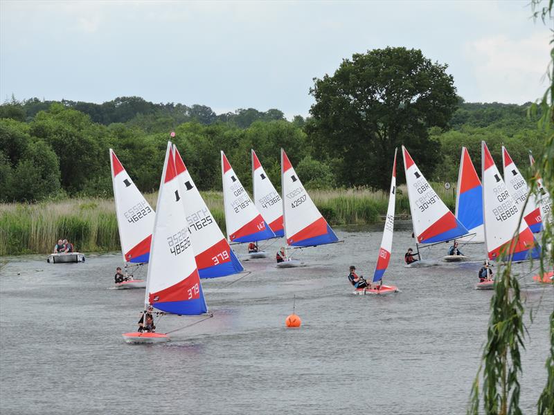 Topper Travellers at Horning photo copyright Holly Hancock taken at Horning Sailing Club and featuring the Topper class