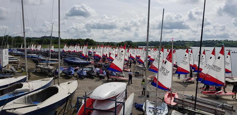 Topper GJW Direct National Series Round 5 at Carsington photo copyright Russ Dent taken at Carsington Sailing Club and featuring the Topper class