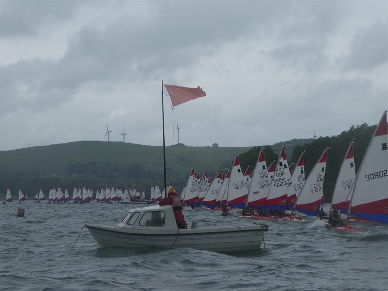 Topper GJW Direct National Series Round 5 at Carsington photo copyright Andy Young taken at Carsington Sailing Club and featuring the Topper class