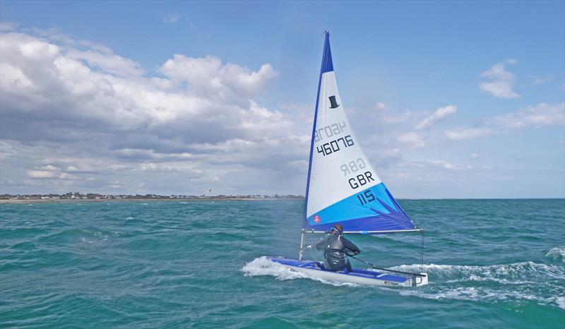 Felpham Sailing Club Fisher's Flipper Series  photo copyright Ian King taken at Felpham Sailing Club and featuring the Topper class