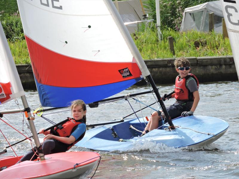 Horning Sailing Club Regatta Week photo copyright Holly Hancock taken at Horning Sailing Club and featuring the Topper class