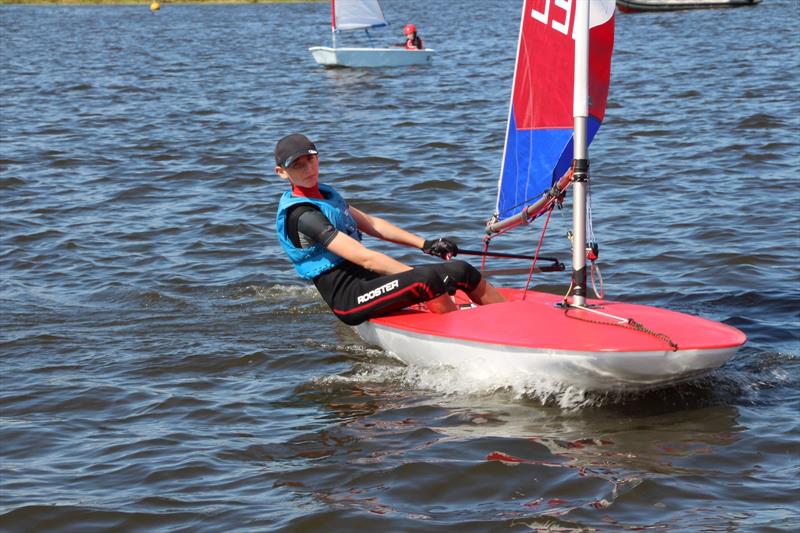 Blithfield SC Youth Regatta photo copyright Tim Male taken at Blithfield Sailing Club and featuring the Topper class