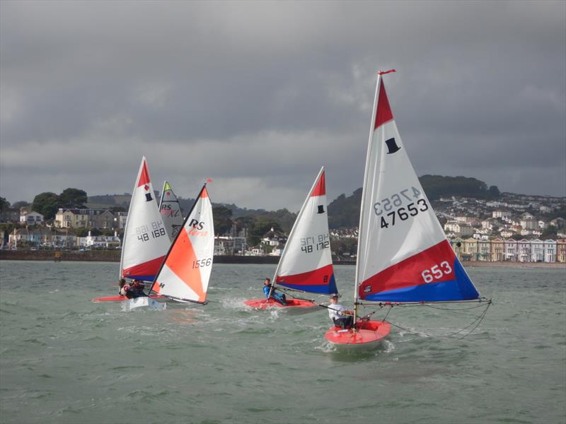 South West Youth Sailing Association Regatta 2019 photo copyright Emma Rhodes taken at Paignton Sailing Club and featuring the Topper class