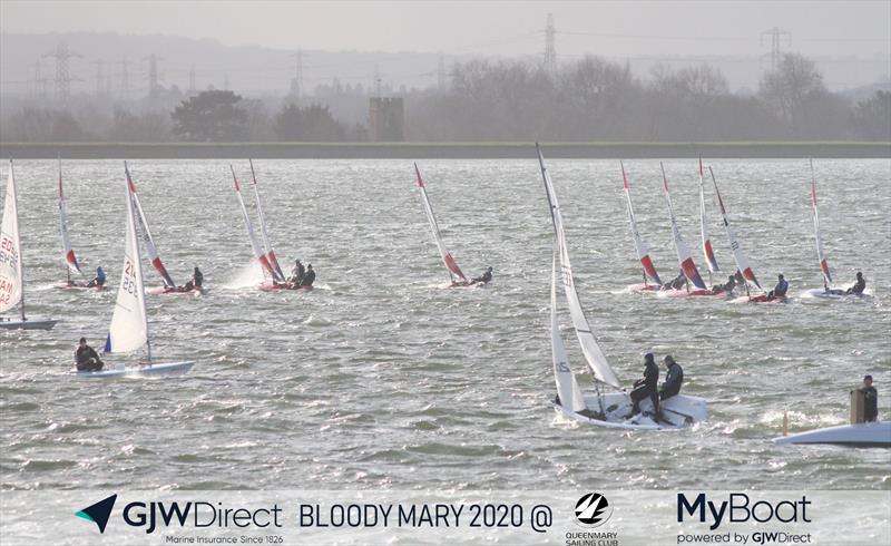 46th GJW Direct Bloody Mary photo copyright Mark Jardine / YachtsandYachting.com taken at Queen Mary Sailing Club and featuring the Topper class