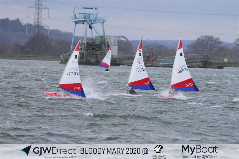 46th GJW Direct Bloody Mary photo copyright Mark Jardine / YachtsandYachting.com taken at Queen Mary Sailing Club and featuring the Topper class