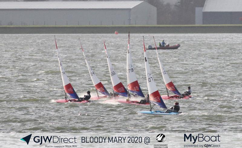 46th GJW Direct Bloody Mary photo copyright Mark Jardine / YachtsandYachting.com taken at Queen Mary Sailing Club and featuring the Topper class