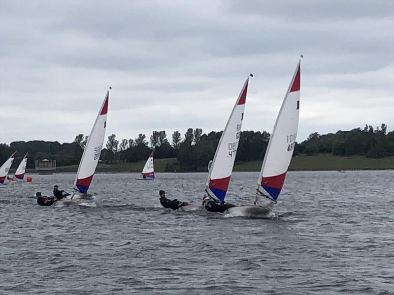 Topper Regional Open at Draycote Water photo copyright Dave Rowe taken at Draycote Water Sailing Club and featuring the Topper class