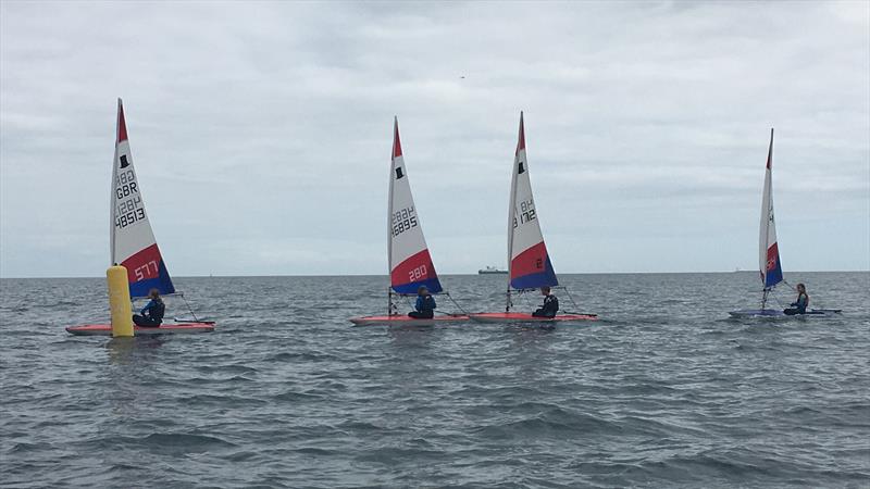 Bayside Marine Topper SW Area Championships at Brixham photo copyright Mark Smith taken at Brixham Yacht Club and featuring the Topper class