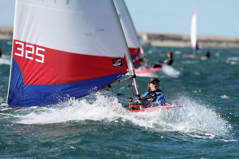 2020 South & Southwest British Youth Sailing Regional Junior Championships photo copyright Mark Jardine / YachtsandYachting.com taken at Weymouth & Portland Sailing Academy and featuring the Topper class