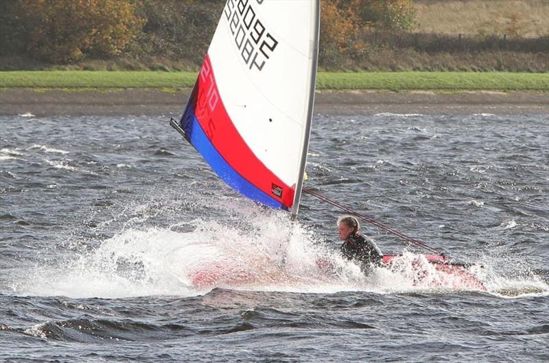 Midland Toppers at Bartley photo copyright Debbie Degge taken at Bartley Sailing Club and featuring the Topper class