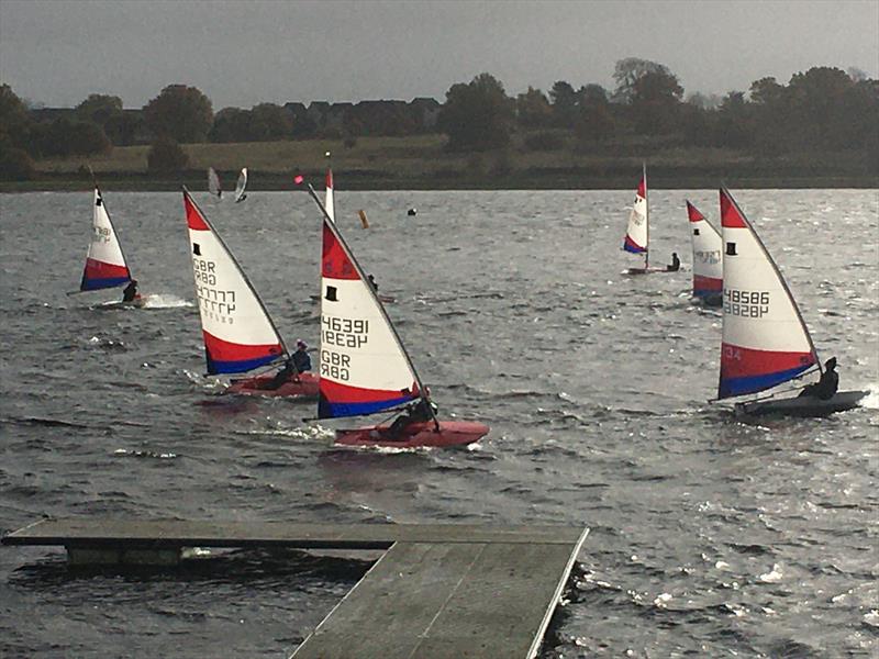 Midlands Topper Autumn Traveller Series 2020 - Bartley event photo copyright Michael Powell taken at Bartley Sailing Club and featuring the Topper class