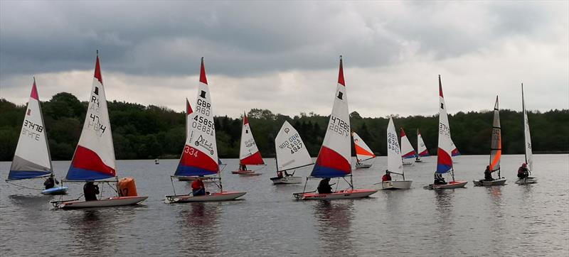 Derbyshire Youth Sailing at Staunton Harold photo copyright Craig Harrison taken at Staunton Harold Sailing Club and featuring the Topper class