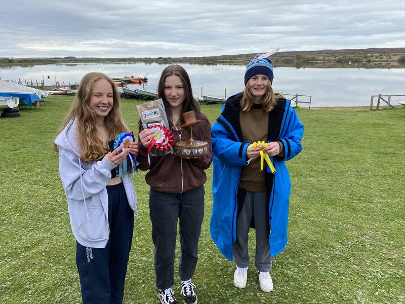 Rooster Topper North East Championship at Scaling Dam photo copyright Dave Fisher taken at Scaling Dam Sailing Club and featuring the Topper class