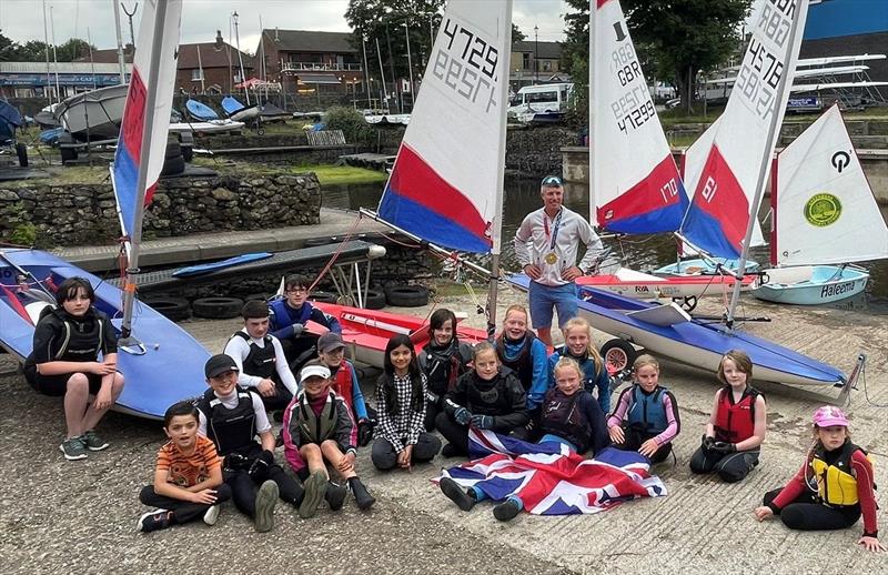 Hollingworth Lake Junior Regatta Week - Juniors Meet Stuart Bithell - photo © Rhiann Bramwell