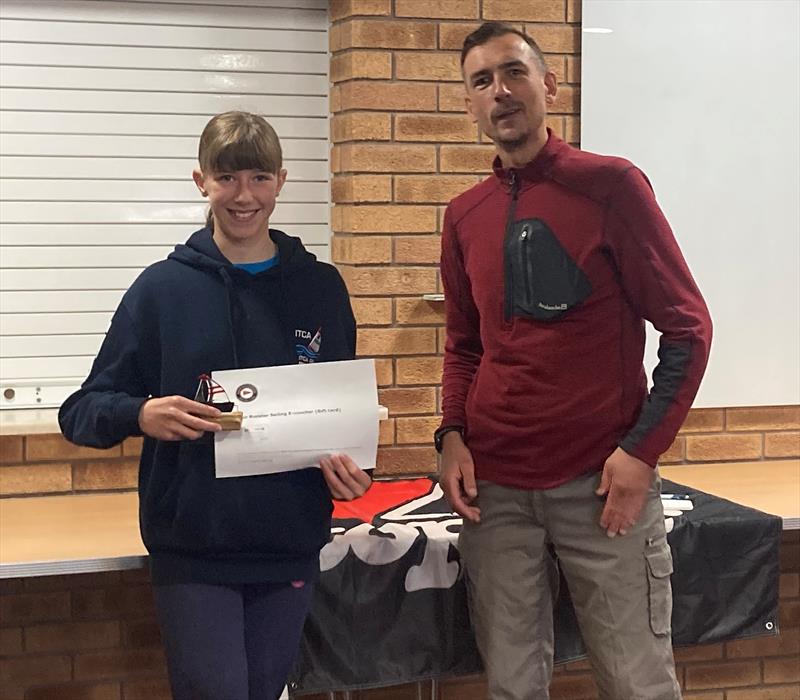 Jessica Powell wins Midlands Topper Traveller Round 2 at South Staffs photo copyright Donna Powell taken at South Staffordshire Sailing Club and featuring the Topper class