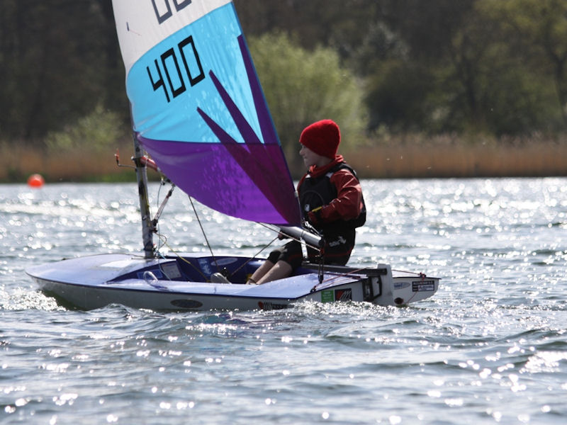 Hertfordshire County Youth Regatta photo copyright James Le Couillard taken at Bury Lake Young Mariners and featuring the Topper class