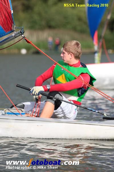 NSSA Team Racing Championships 2010 photo copyright Mike Shaw / www.fotoboat.com taken at Upton Warren Sailing Club and featuring the Topper class