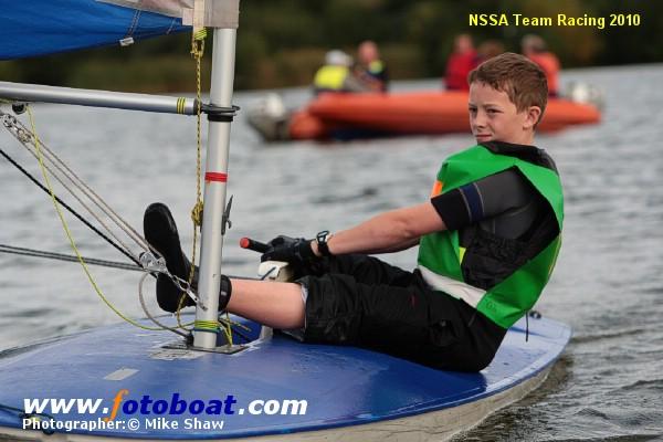 NSSA Team Racing Championships 2010 photo copyright Mike Shaw / www.fotoboat.com taken at Upton Warren Sailing Club and featuring the Topper class