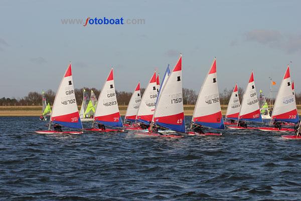 The Toppers were the largest class at the 39th Bloody Mary photo copyright Mike Rice / www.fotoboat.com taken at Queen Mary Sailing Club and featuring the Topper class