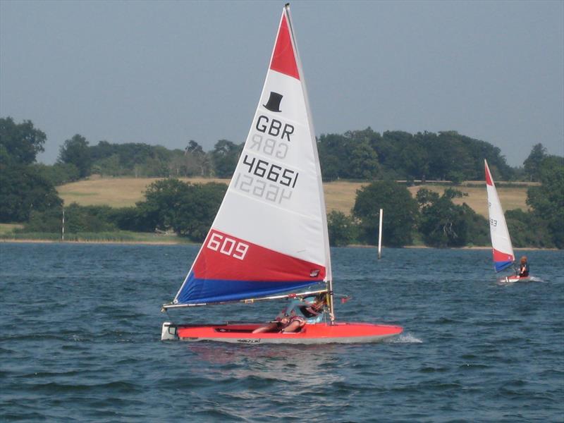 Royal Harwich Yacht Club Topper Inter-Club Event photo copyright Mike Clayton taken at Royal Harwich Yacht Club and featuring the Topper class