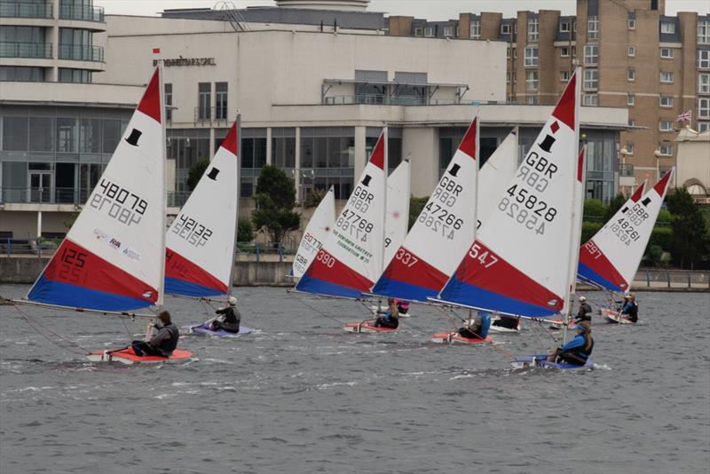 Lloyd Hayes Junior open meeting at West Lancs photo copyright Paul Craven taken at West Lancashire Yacht Club and featuring the Topper class